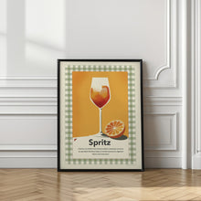 Art Prints of Spritz retro print