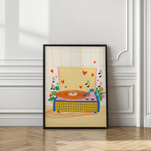 Art Prints of Vinyl love