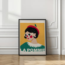 Art Prints of La Pomme French Fashion Portrait