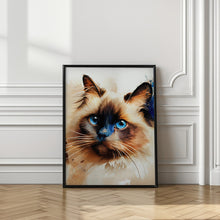 Art Prints of Cat watercolor painting animal