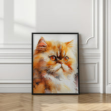 Art Prints of Cat watercolor painting animal