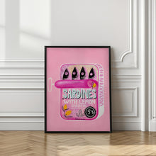 Art Prints of Sardines Tin Can Pink