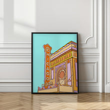 Art Prints of Chicago Building (Pastel)