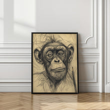 Art Prints of Monkey drawing