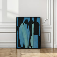 Art Prints of Stii life glass Vases silhouett