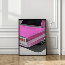 Art Prints of Vintage Pink 1965 Thunderbird