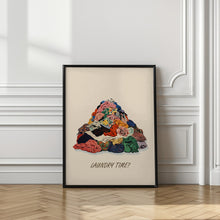 Art Prints of Laundry Time Pile Pictufy