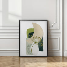 Art Prints of Green Shapes 2