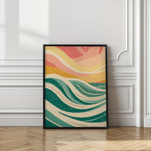 Art Prints of Abstract Sea Waves