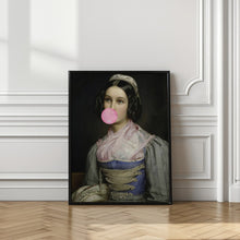 Art Prints of Bubble Gum Portrait