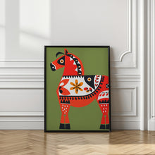 Art Prints of Alternative Dala Horse