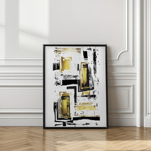 Art Prints of ABSTRACT ART Edgy Structures