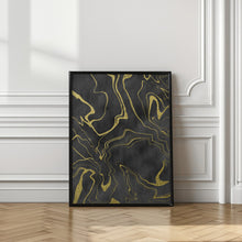 Art Prints of Golden Flows No. 11