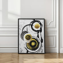 Art Prints of ABSTRACT ART Rotating circles