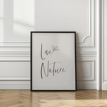 Art Prints of Love nature - minimalist