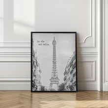 Art Prints of PARIS La vie est belle