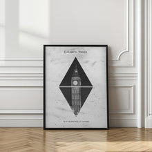 Art Prints of Coordinates LONDON Elizabeth Tower