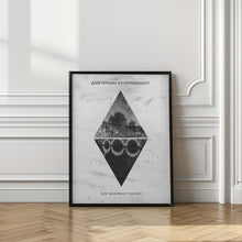 Art Prints of Coordinates AMSTERDAM Keizersgracht