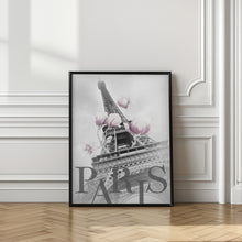 Art Prints of PARIS Magnolia Eiffel Tower