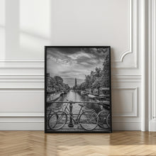 Art Prints of Typical Amsterdam - Monochrome