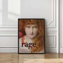 Art Prints of Rage Girl