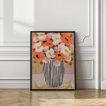 Art Prints of Pastel flowe rimpression no 10