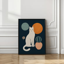 Art Prints of Cats and Plants 03