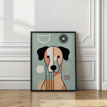 Art Prints of Geometric Dog 01