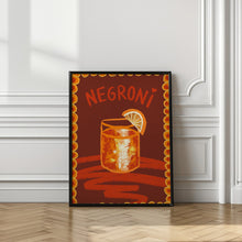 Art Prints of Cocktail Negroni