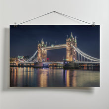 Art Prints of Night at The Tower Bridge