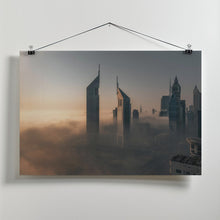 Art Prints of Fog Lockdown on the City of Steel