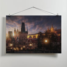 Art Prints of Prague sun.