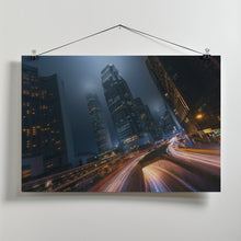 Art Prints of Driving Hong Kong