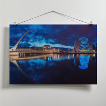 Art Prints of Dublin - Samuel Beckett Bridge