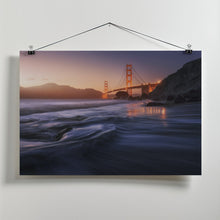 Art Prints of Golden beach