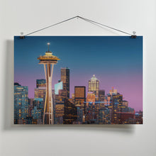 Art Prints of Pink Seattle.