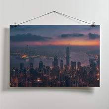 Art Prints of Sunrising Hong Kong