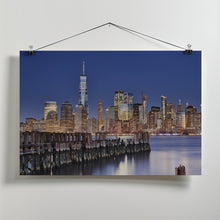 Art Prints of Manhattan Skyline at night