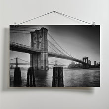 Art Prints of Brooklyn Bridge - sunrise