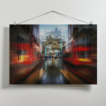 Art Prints of The red bus