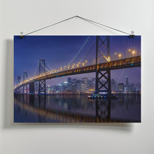 Art Prints of Urban Illusion: The Bay Bridge