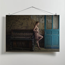 Art Prints of The Old Piano by the Door