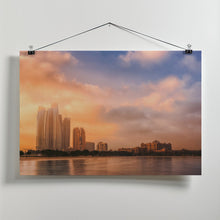 Art Prints of Etihad Towers &amp; Emirates Palace, Abu Dhabi, UAE