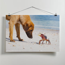 Art Prints of Meeting on the beach