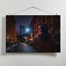 Art Prints of Manhattan bridge