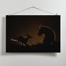 Art Prints of Encounter at night