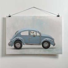 Art Prints of Amazon Milk Frog in VW Bug