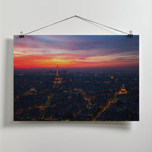 Art Prints of Paris Sunset from Montparnasse