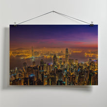 Art Prints of Hong Kong sunrise