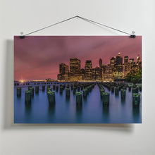 Art Prints of One can’t paint New York as it is!